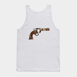 cowboy revolver Tank Top